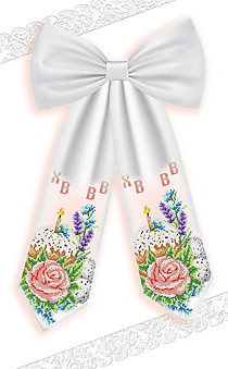 БП-030 Бант Пасхальный