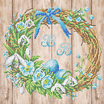 СПА3-009 Салфетка Пасхальная 