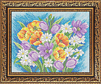 КА3-396 Тюльпаны и ромашки
