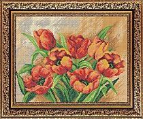 КА3-397 Акварельные тюльпаны