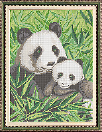 КА3-019 Милые панды