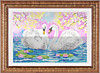 КА3-052 Лебеди на рассвете